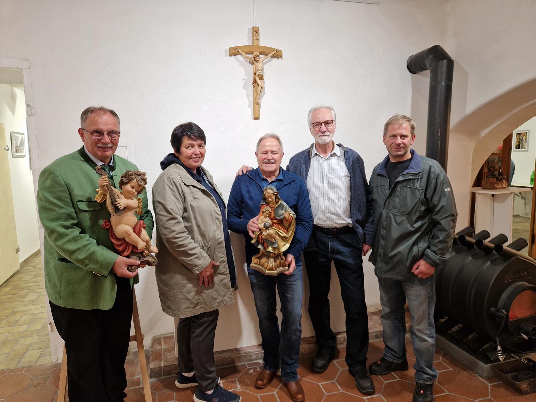 v.l.n.r.: Richard Hogl, Annemarie Maurer, Franz Czrnko, Friedrich Tradinik, Kurt Ernst